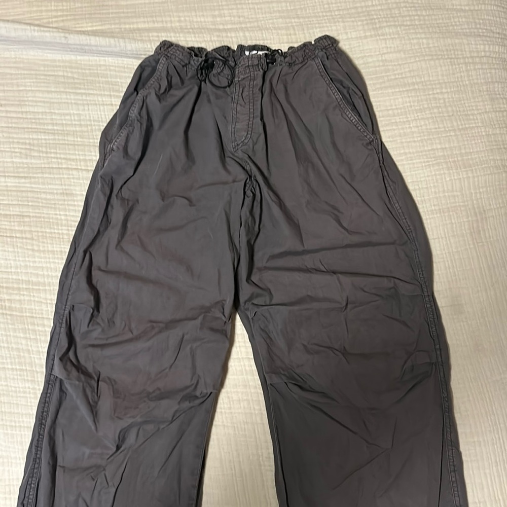 Dark Gray Garage Adjustable Cargo Pants